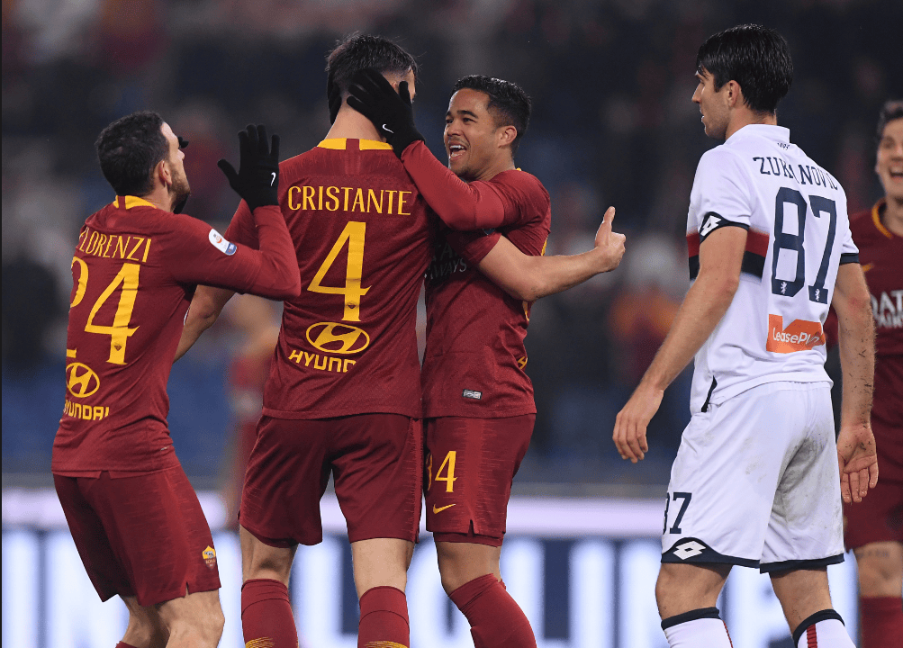 米兰体育馆-那不勒斯主场大胜罗马，赛季状态正佳